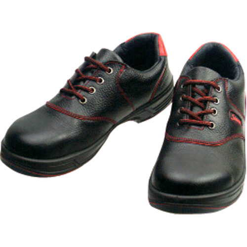 安全靴 短靴 SL11-R黒/赤 24.0cm 1足画像