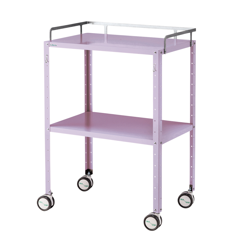 カラフルステンワゴン（フック付き）　ラージ　ラベンダー画像