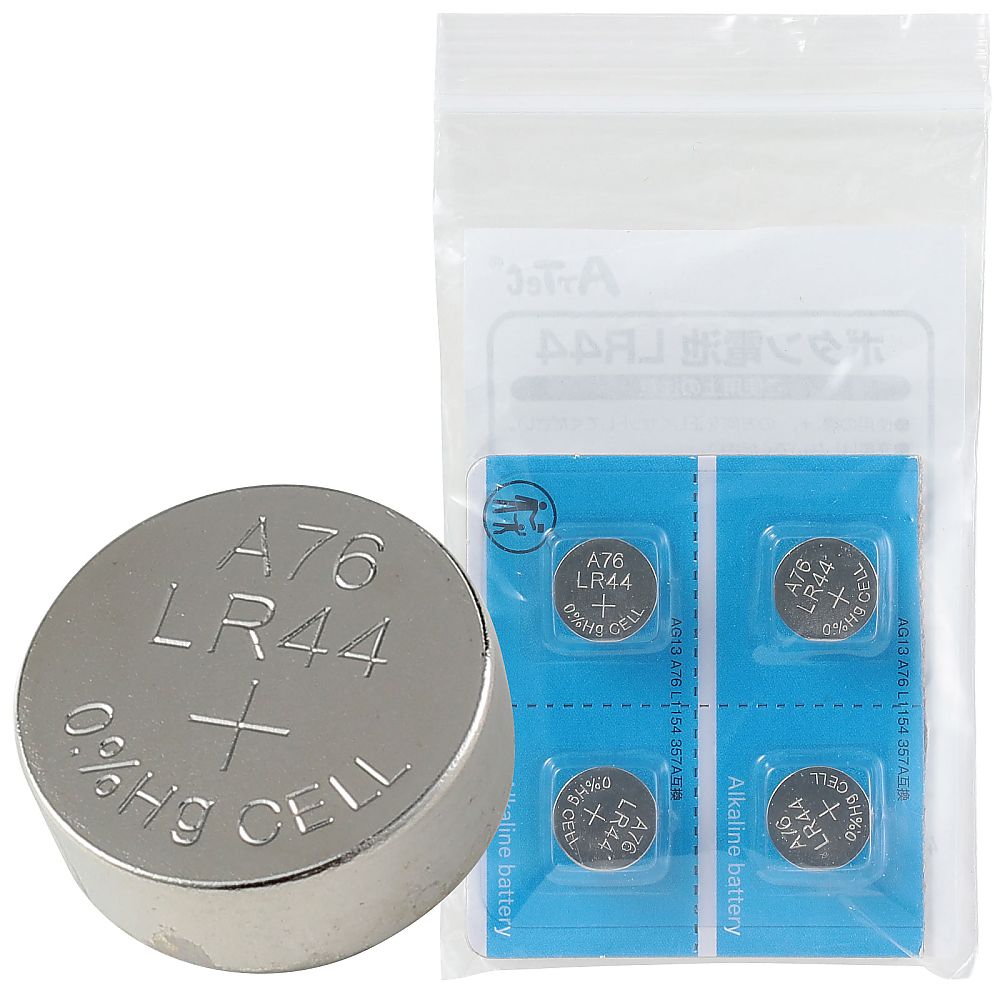 ボタン電池 LR44（4ヶ組） 1箱（4個入）画像