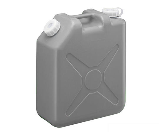 扁平缶　ノズル無　20L　グレー画像