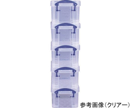 収納ケース　0.14L　ブラック　5個セット