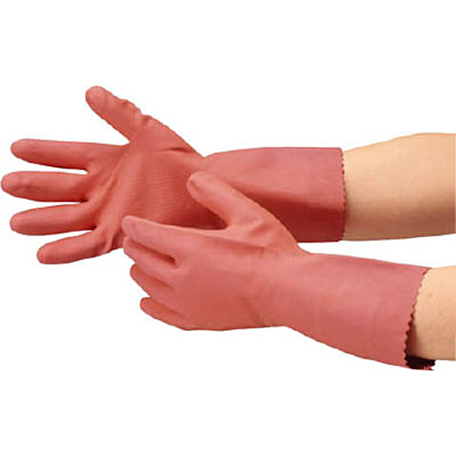 天然ｺﾞﾑ中厚手 Lﾋﾟﾝｸ 1双画像