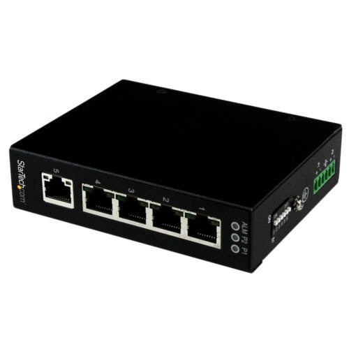 アンマネージ産業用ギガビットイーサネットスイッチ　5ポート　1台
