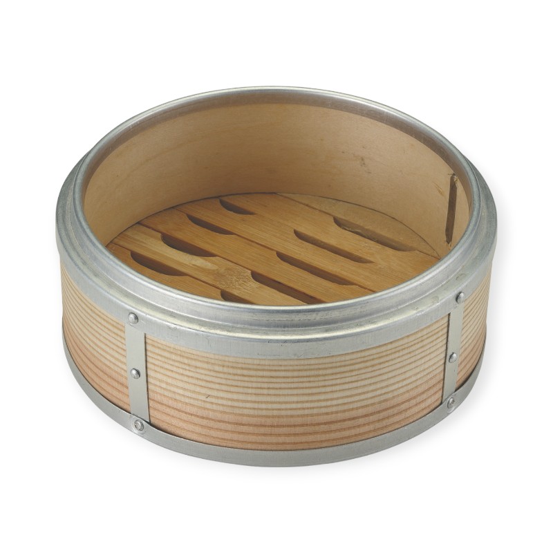 調理用品 業務用アルミ渕杉セイロ 身 14cm画像