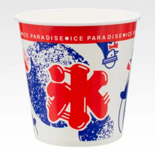 ドリンク資材 かき氷カップ SM-400PP アイスパラダイス 50枚 サンナップ [ケース販売]