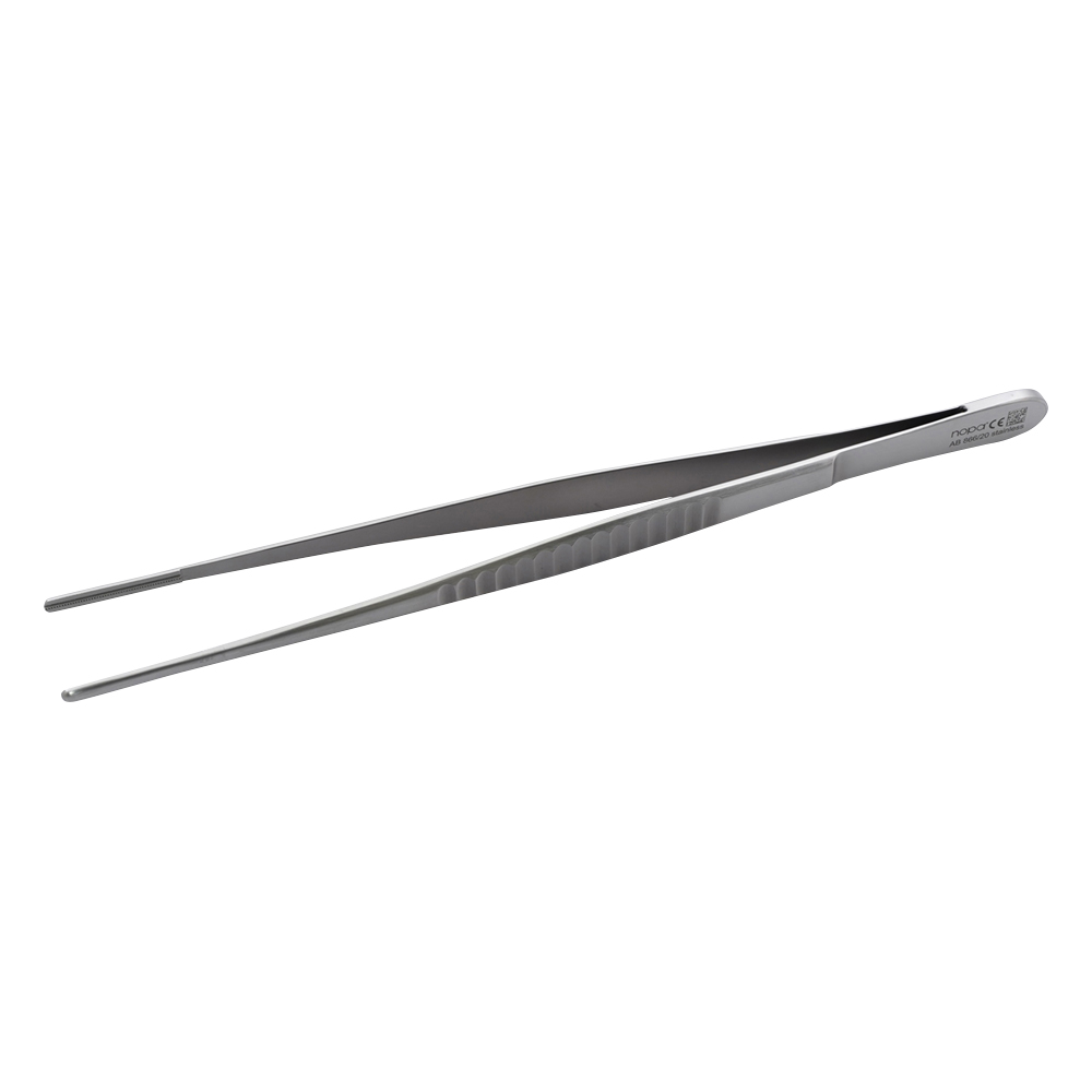 アトラウマピンセット　直　先端幅3.5mm　全長200mm画像