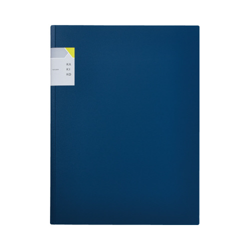 カキコホルダー２ポケット　ネイビー×５画像