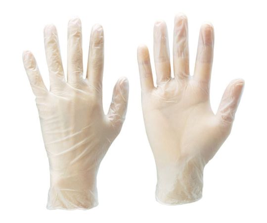 ビニール使い捨て手袋 NO806 ナイスハンドお手軽手袋 100枚入 Lサイズ画像