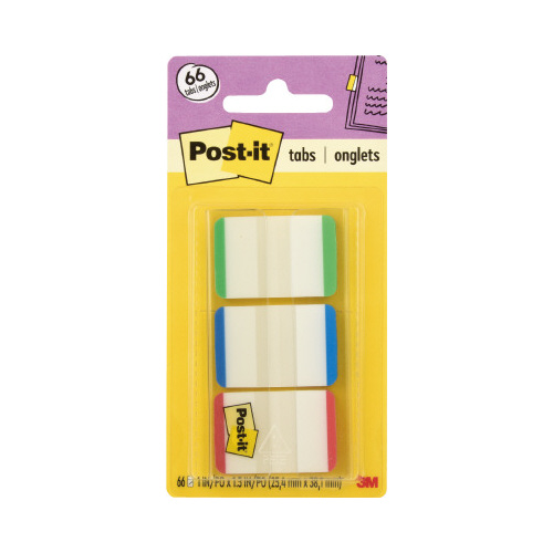 ポストイット　超丈夫なインデックス　３色画像