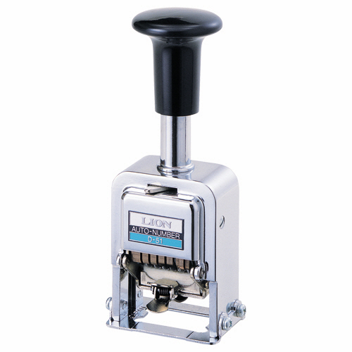 ﾅﾝﾊﾞﾘﾝｸﾞ D型 5桁5様式 E字体 1台