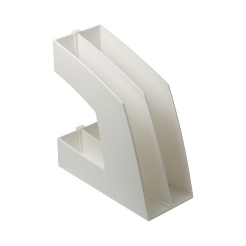 ファイルボックス（仕切板付）Ａ４縦　白１０個画像