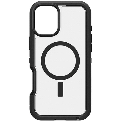 iPhone 16 Plus用ｹｰｽ Defender XT MagSafe ﾀﾞｰｸｻｲﾄﾞ(ｸﾘｱ/ﾌﾞﾗｯｸ) 1個画像