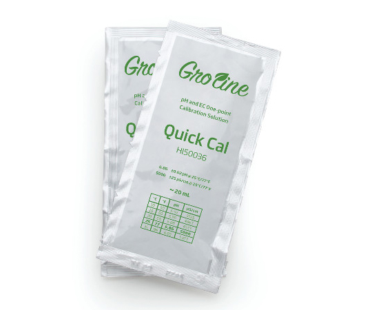 GroLine　pH/EC簡易標準液　1回使い切り袋入りタイプ（20mL×25袋）画像