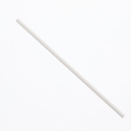 SWAN ペーパーストロー 裸 白 200本画像