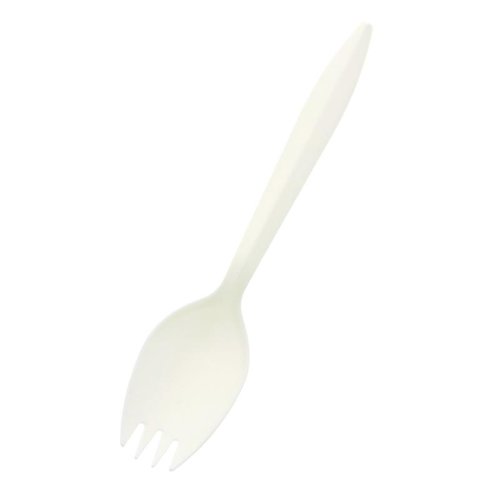 使い捨てフォーク 惣菜用フォークスプーン バイオ入 単袋 シモジマ