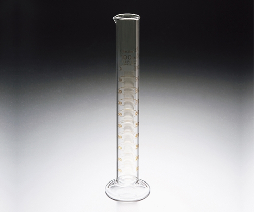 メスシリンダーハイグレード　500mL　検査成績書付