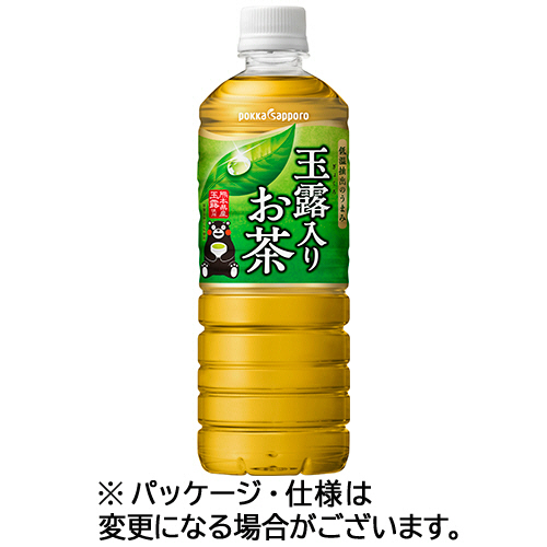 玉露入りお茶 600ml ﾍﾟｯﾄﾎﾞﾄﾙ 1ｹｰｽ(24本)画像