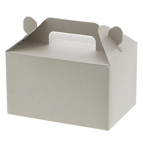 HEIKO 手提ｹｰｷ箱 小 2-3個用 ﾅﾁｭﾗﾙｸﾞﾚｰ 1ｾｯﾄ(500枚:25枚×20ﾊﾟｯｸ)画像