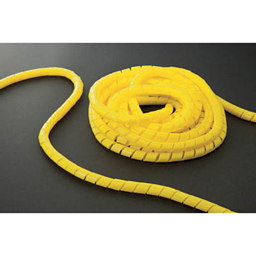 ｽﾊﾟｲﾗﾙﾁｭｰﾌﾞ10m 結束径6.0~30.0 黄 1巻画像