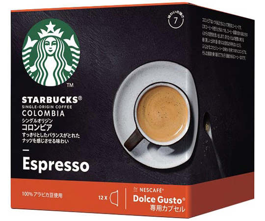 ドルチェグスト スターバックスコロンビア12杯 1箱（12杯分入）画像
