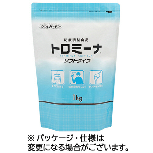 トロミーナ　ソフトタイプ　1kg/パック　1セット(3パック)画像