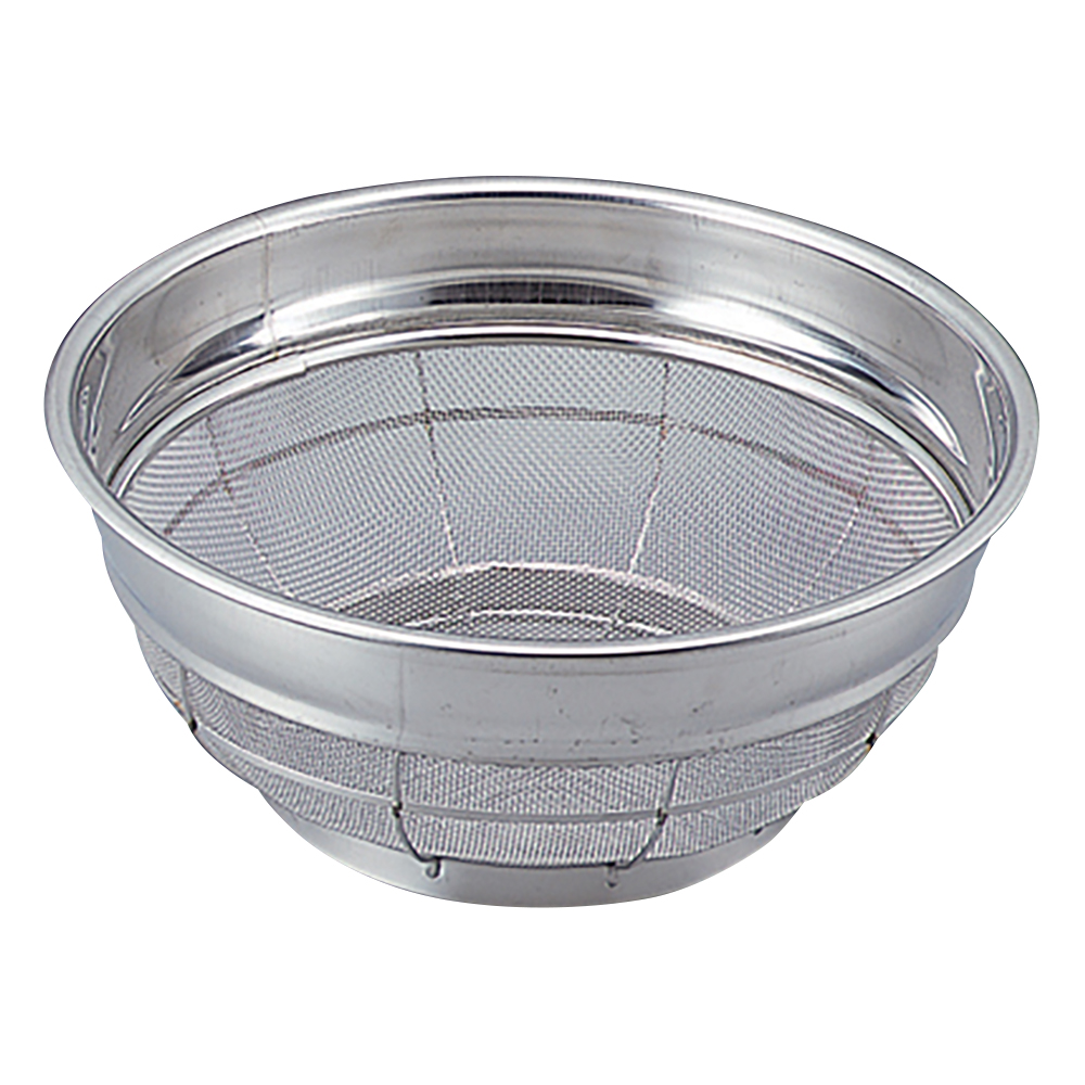 ステン丸型万能カゴ　大画像
