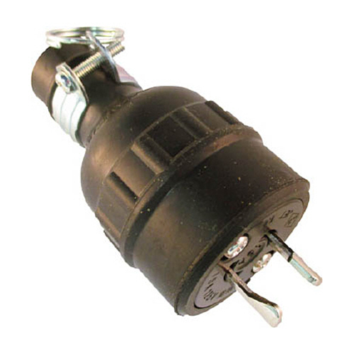 引掛ｺﾞﾑﾌﾟﾗｸﾞ(防水兼用) 2P15A125V 1個画像