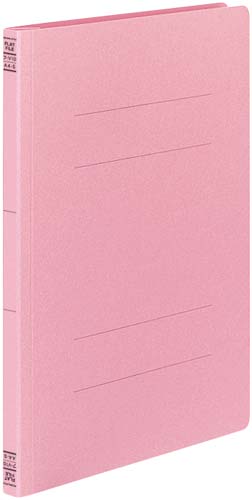 フラットファイルＶ樹脂とじ具　Ａ４縦　桃　３０冊画像