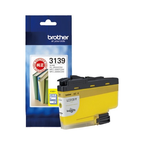 純正インク　ＬＣ３１３９Ｙ　イエロー（超大容量）画像