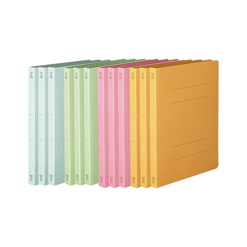 ﾌﾗｯﾄﾌｧｲﾙ(厚とじW)A4ﾀﾃ250枚収容 背幅28mm 4色ﾊﾟｯｸ 1ﾊﾟｯｸ(12冊:各色3冊)画像