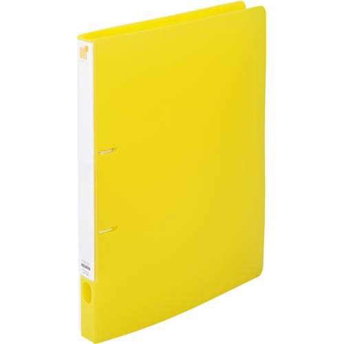リングファイル　スマートスリム　イエロー　１０冊画像