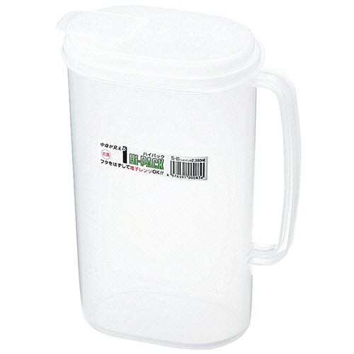 ﾊｲﾊﾟｯｸ 小判型 手付 小蓋付 2.38L 1個画像