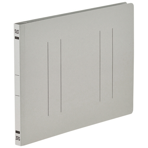 ﾌﾗｯﾄﾌｧｲﾙE A4ﾖｺ 150枚収容 背幅18mm ｸﾞﾚｰ 1ﾊﾟｯｸ(10冊)画像