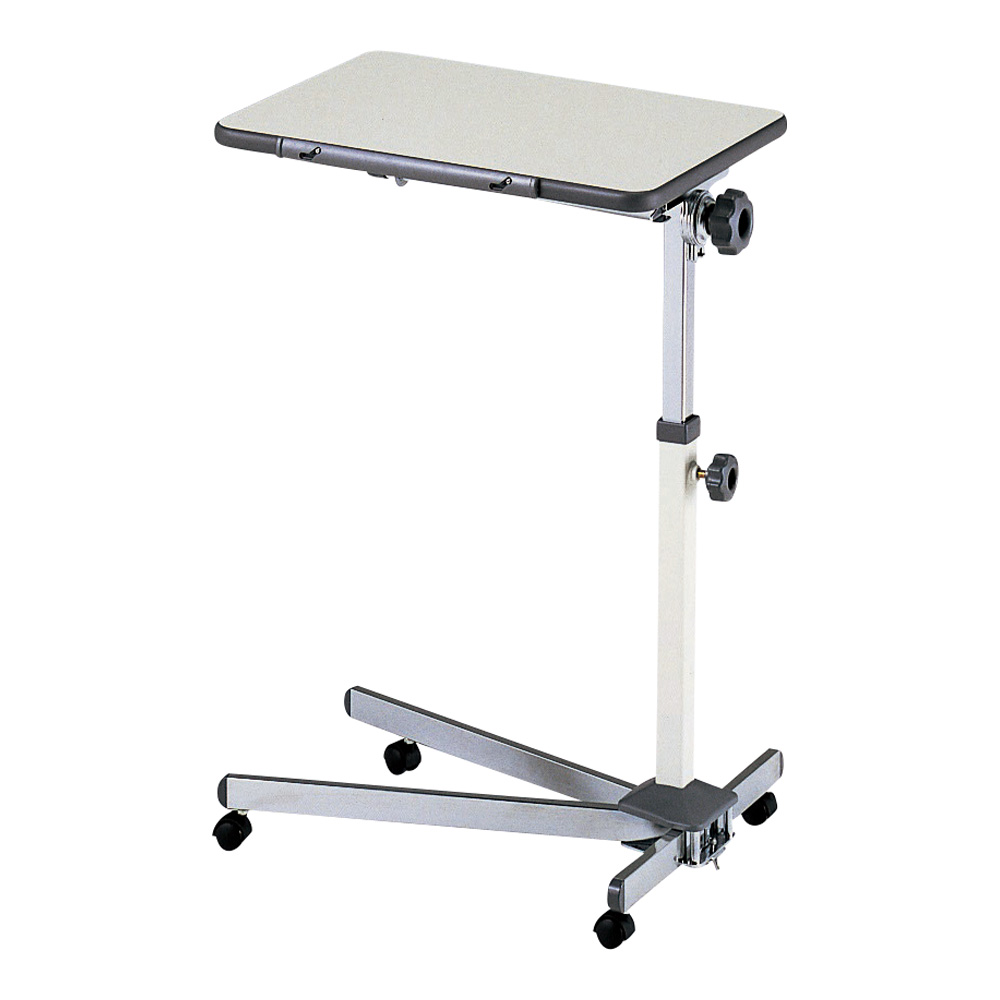 ミニテーブル グレー ストッパー付画像