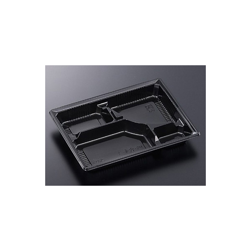 中央化学 弁当容器 HS 古今 L-1 BK 本体画像