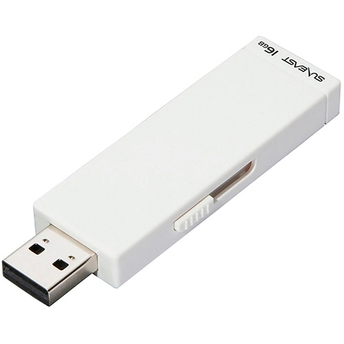 SUNEAST USB2.0ﾌﾗｯｼｭﾒﾓﾘ 16GB ﾎﾜｲﾄ 1個画像