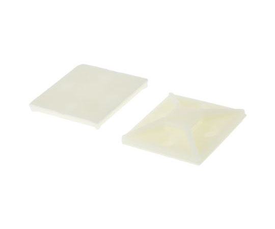 結束バンドベース HC 長さ 38.5mm 幅 38.5 mm ナイロン 66 ナチュラル 1袋（50個入）画像