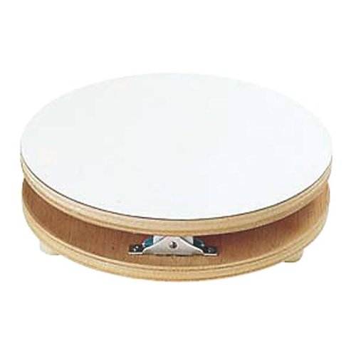 製菓・製パン用品 回転台 白デコラ 24cm画像