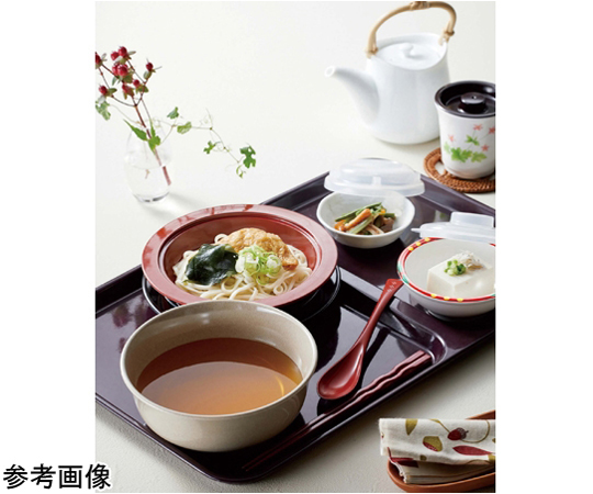 中子付き丼（身） 溜内黒 169×63mm 60個入 黒い内側の深いディッシュが揃っている状態