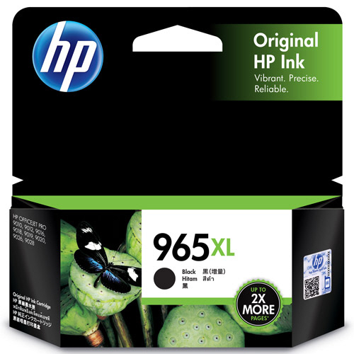 HP965XL　インクカートリッジ　黒　3JA84AA　1個画像