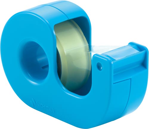 セロテープ小巻カッター付まっすぐＳブルー×５画像