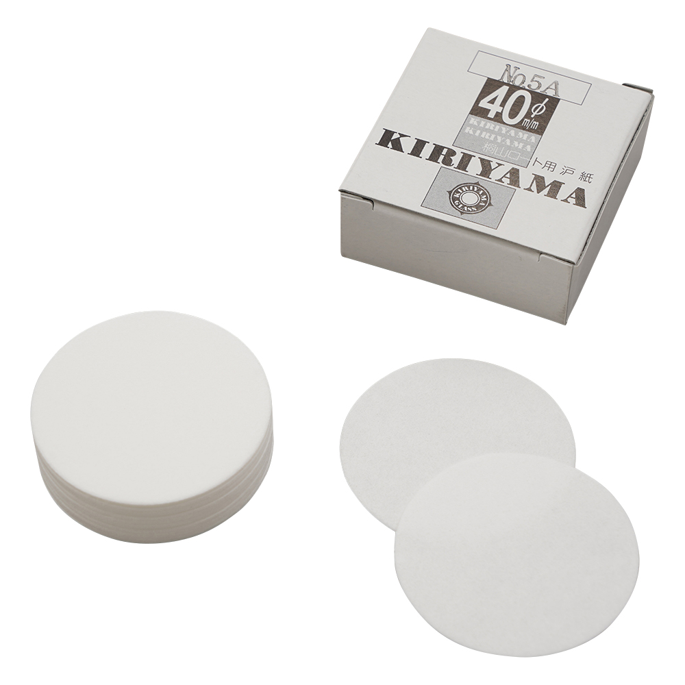 桐山ロート用濾紙　φ40mm　50枚入画像