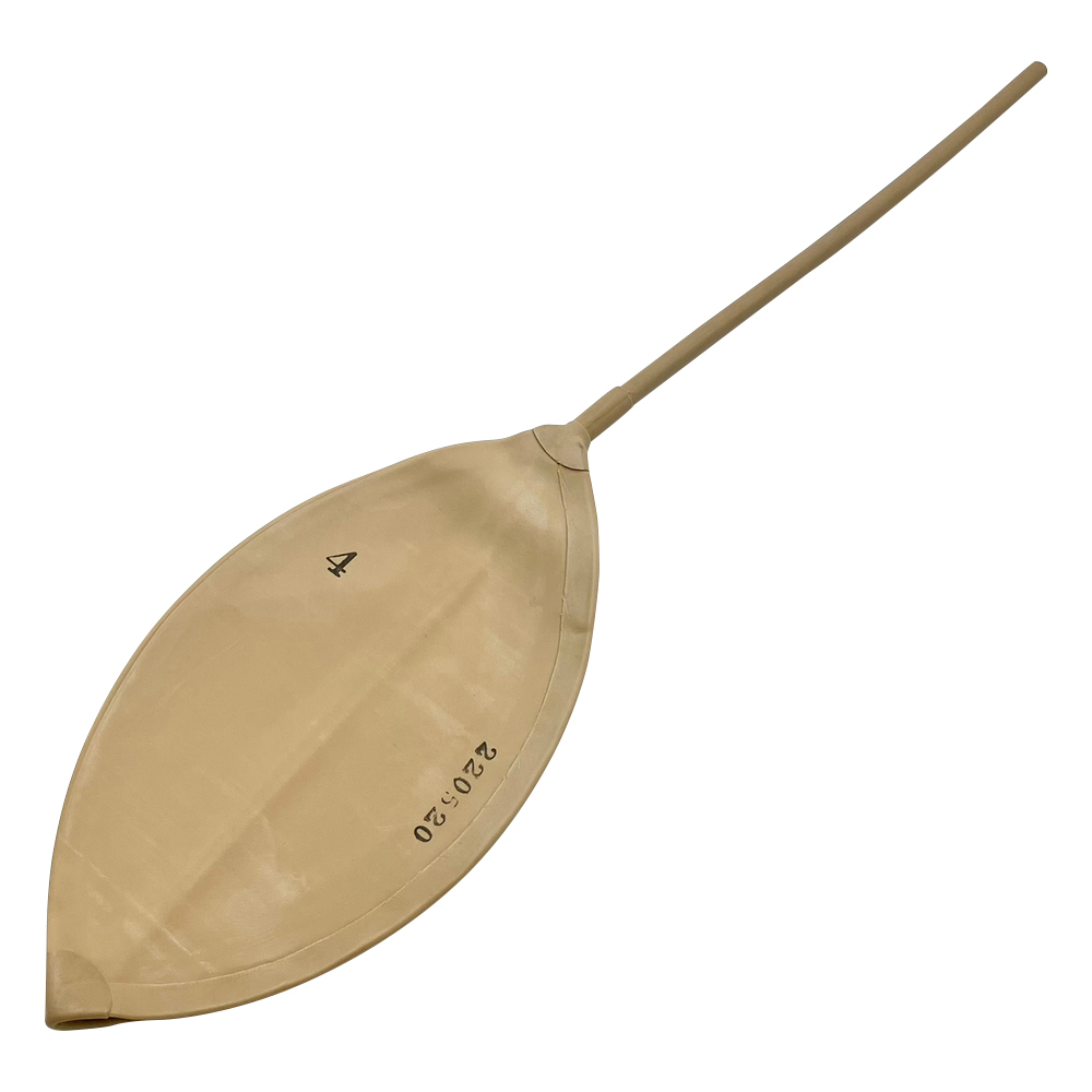 ガス採集袋(天然ゴム製)　4L　片口画像