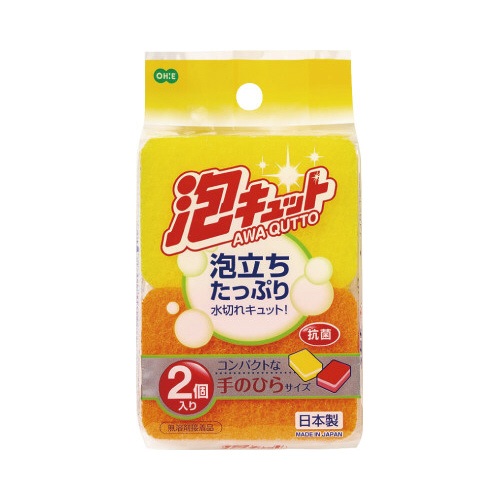 泡キュット　ミニスポンジ２個入画像