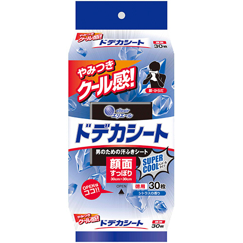ｴﾘｴｰﾙ ﾄﾞﾃﾞｶｼｰﾄ ｽｰﾊﾟｰｸｰﾙﾀｲﾌﾟ 徳用 1ﾊﾟｯｸ(30枚)画像