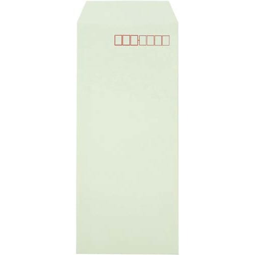 ソフトカラー封筒　長４　グリーン　１０００枚入画像