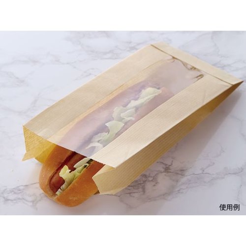 サンドウィッチ袋 No.231 茶筋フェネットミニ(ラミネート) 大阪ポリエチレン販売 [ケース販売]画像