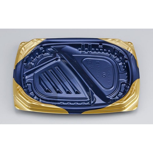 シーピー化成 弁当容器 CBFNビルト7-3 ソアBG 本体画像