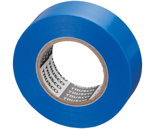 脱鉛タイプビニールテープ　19mmX10m　10巻入り　青画像