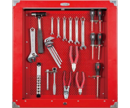 整備用工具セット シャッター付サービスボード 工具一式のみ 35点セット画像